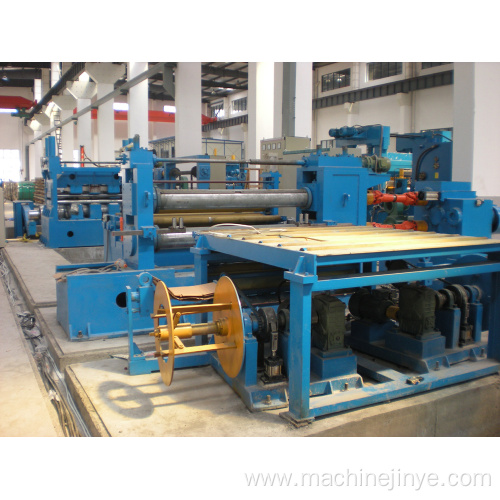 High speed STS coil cut to length machine